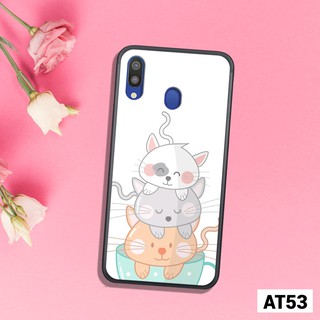 Ốp lưng SAMSUNG A10 - A20 - A30 in hình mèo cute
