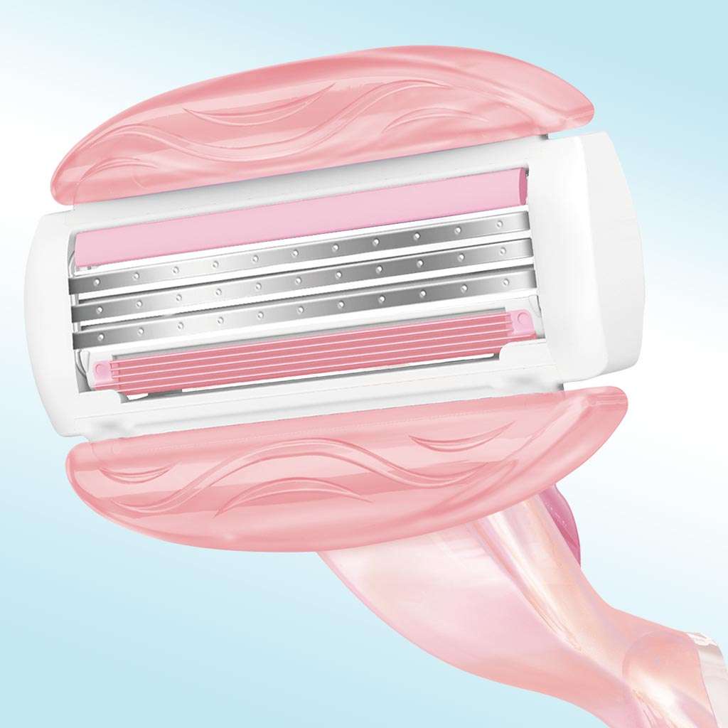 Dao Cạo Nữ Gillette 2 Lưỡi Bộ 4 Cây Tacostore