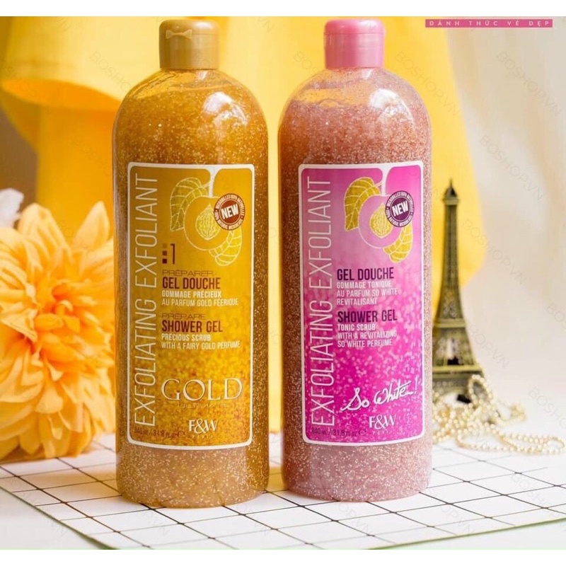 Sữa tắm có hạt fW - Exfoliating Shower Gel 940ml