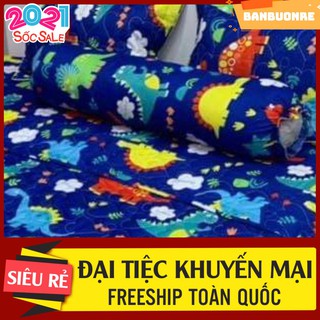 Free ship Vỏ gối ôm poly kt 30x100cm mẫu khủng long