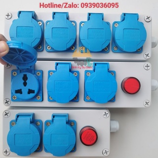 Bộ Chia Nguồn Điện Ngoài Trời Chống Nước - Ổ Cắm Điện Công Nghiệp Đa Năng EBCEE 10A - 16A-250V