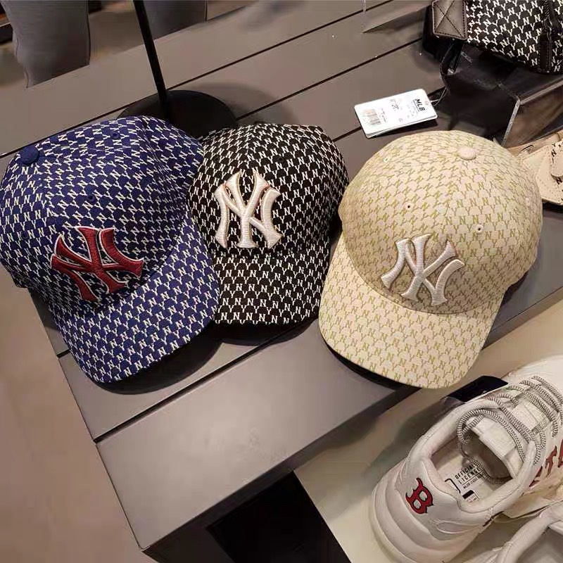 [ CHUẨN HÃNG ]  Mũ Nón MLB NY Baseball Cap Full Tag Code