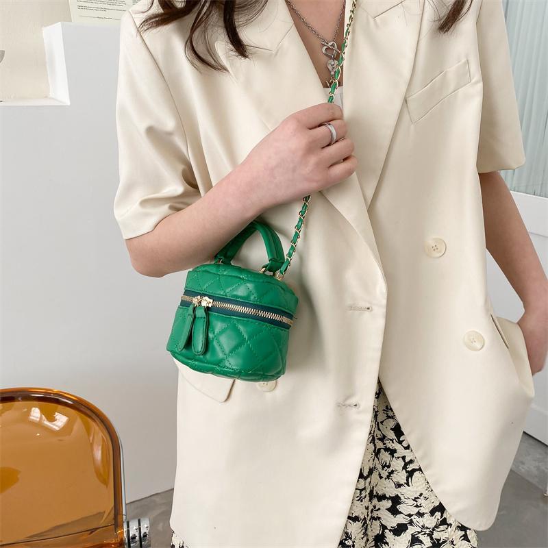 Túi Đeo Chéo Mini Đính Kim Cương Thời Trang Dành Cho Nữ