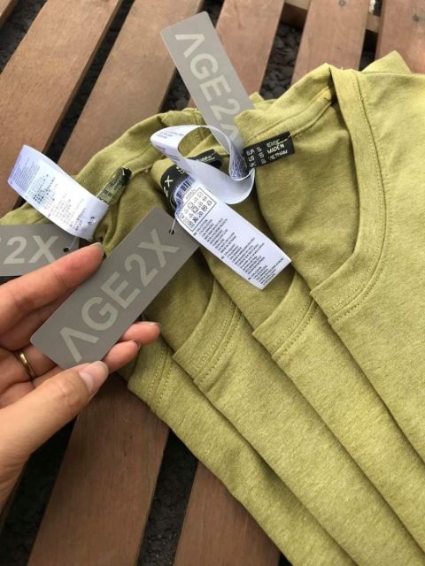 Áo thun trơn nam nữ #AGE2X 9 màu | BigBuy360 - bigbuy360.vn