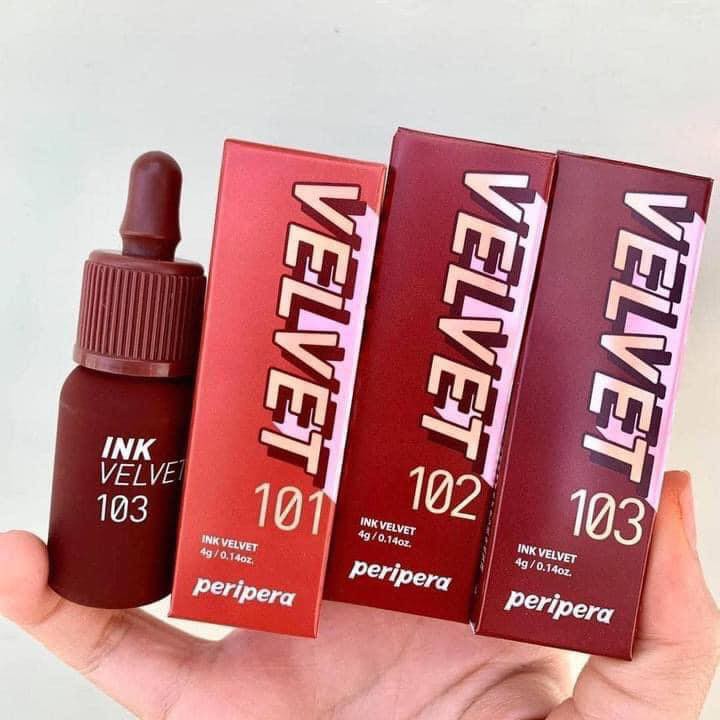 Son Kem Lì Peripera Ink The Velvet mẫu mới | Thế Giới Skin Care