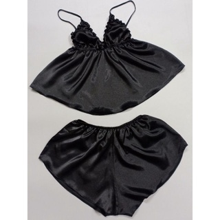 bộ ngủ nữ sexy phi lụa 02