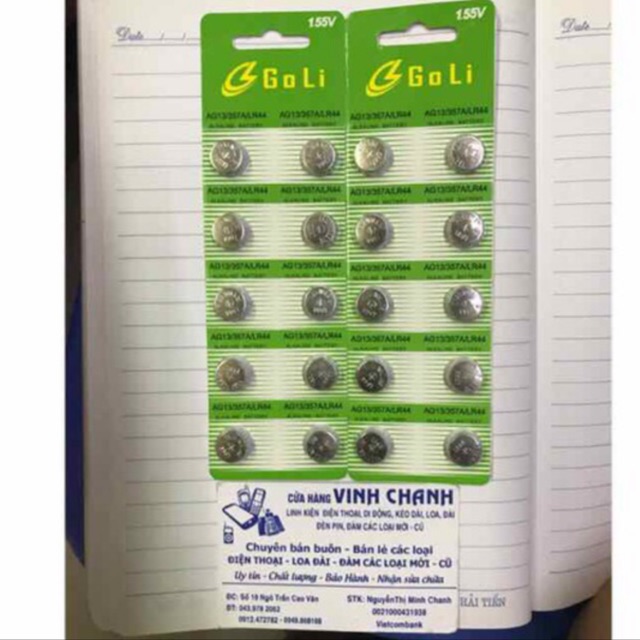 2 vie pin AG13,LR44,357A