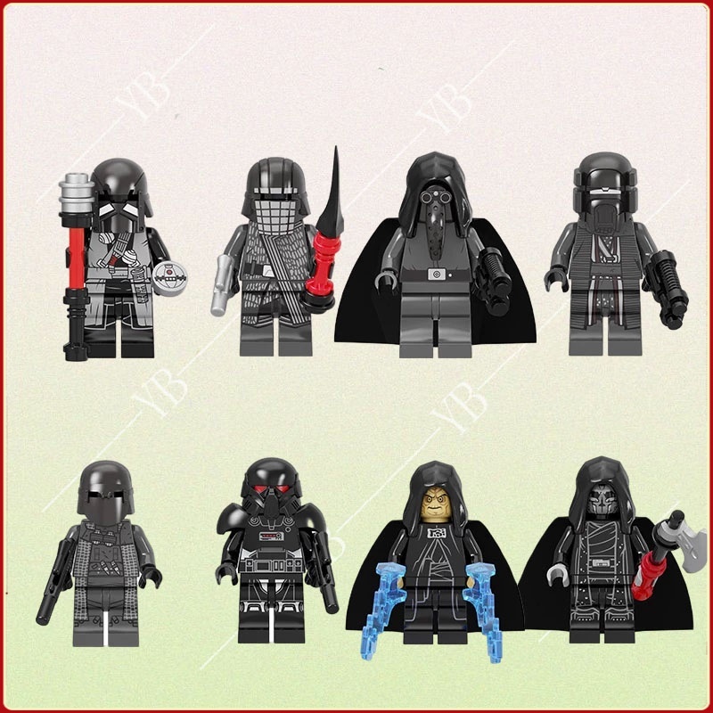 Đồ chơi lắp ráp cho trẻ em Samurai Dark Stormtrooper Minifigures Star Wars đồ chơi robot minifigures