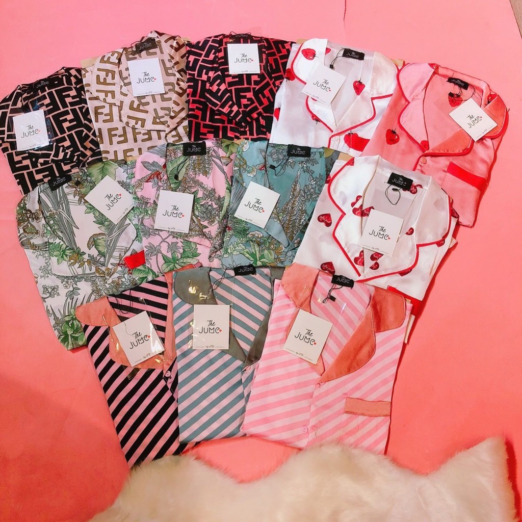 Bộ Pijama Đùi Satin | BigBuy360 - bigbuy360.vn