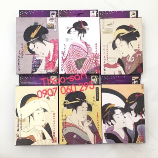 MIX 6 LOẠI MẶT NẠ MITOMO GEISHA NHẬT BẢN