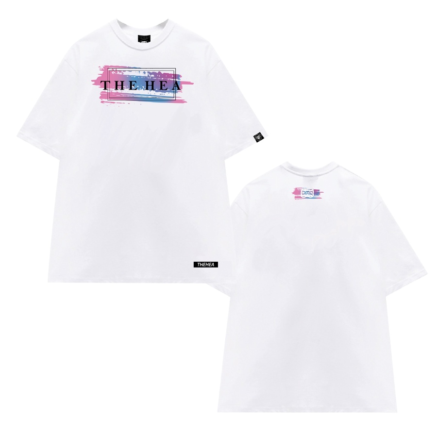 Áo Thun Unisex HEA Painting Tee 5 Màu Form Rộng Tay Lỡ Streetwear Oversize Cổ Tròn Nam Nữ 100% Cotton - Local Brand HEA