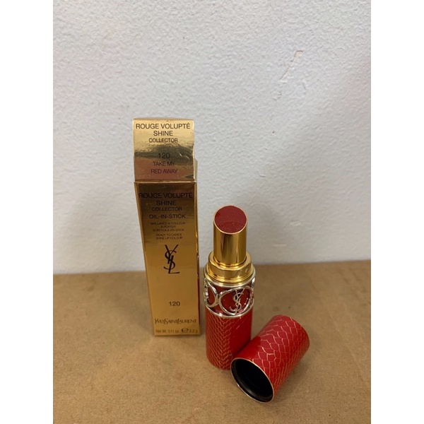 Son YSL Shine 120 Take my Red Away Rouge Volupte Shine