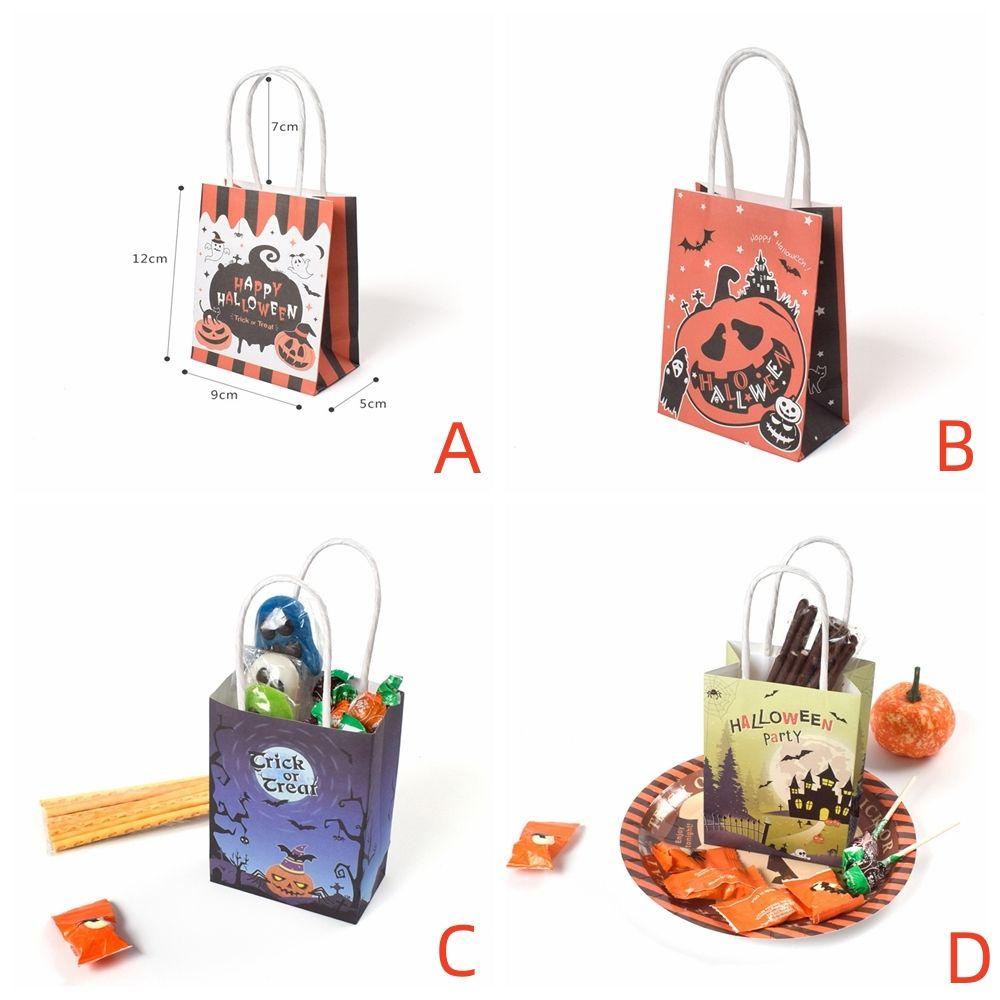 FOREVER Set 10 Hộp Giấy Đựng Kẹo 10 Món Trang Trí Tiệc Halloween