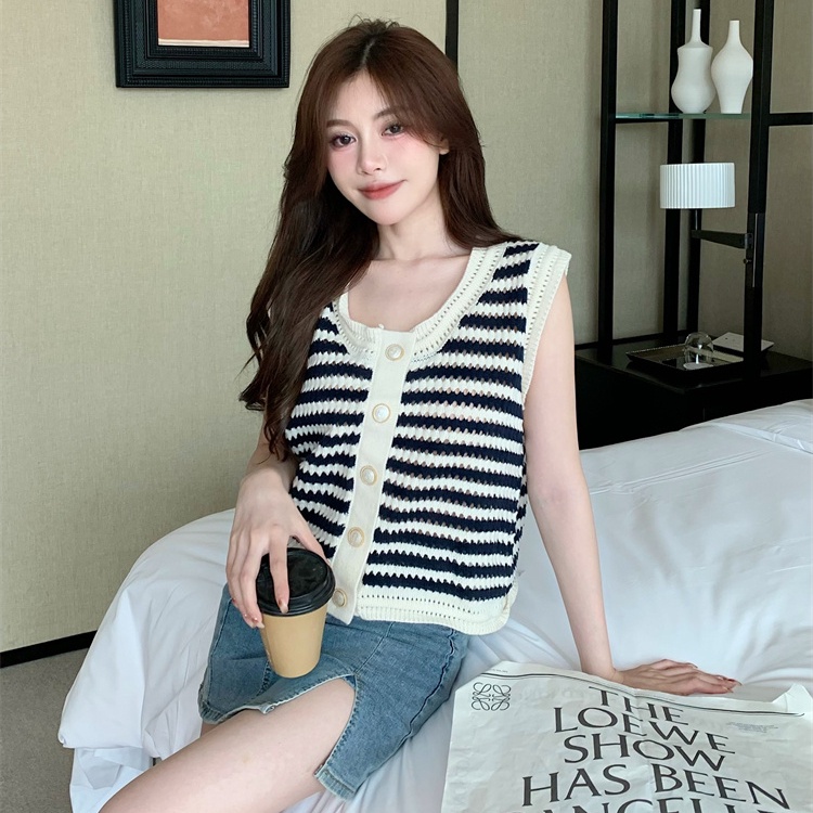 Áo Hai Dây Dáng Rộng Thời Trang Mùa Hè Phong Cách Hàn Quốc Cho Nữ