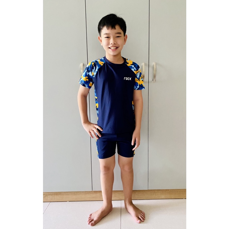 ( TẶNG KÈM MŨ BƠI) Đồ Bơi Cho Bé Trai Từ 6 Đến 14 Tuổi - Đồ Bơi Size Đại Bé Trai YUKE - Đồ Bơi Trẻ Em