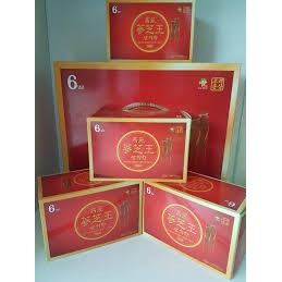 Nước Hồng Sâm Linh Chi KGS Hộp 60 gói x 50ml gói