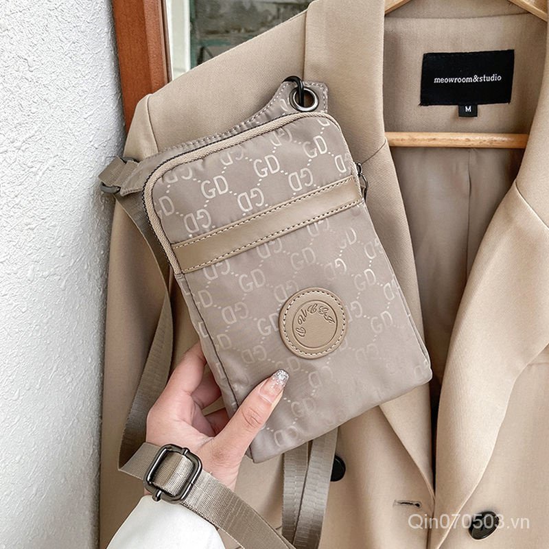 Túi Đeo Chéo Vải Oxford mini Đựng Điện Thoại Đa Năng Thời Trang Cho Nữ
