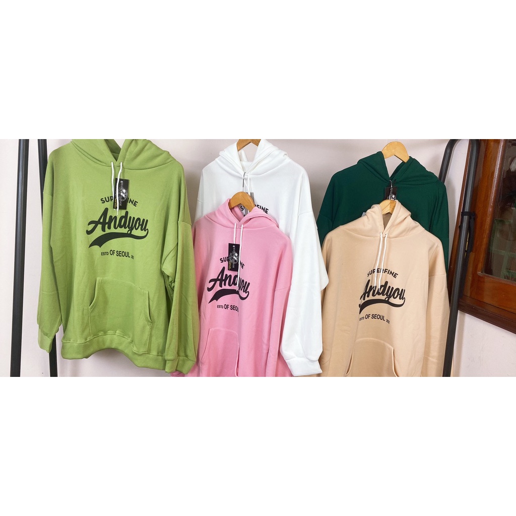 Áo nỉ HOODIE  UNISEX Nam Nữ Chất Vải nỉ cotton cao cấp Dày Dặn Ấm Áp (Mã 09 : AND YOU)