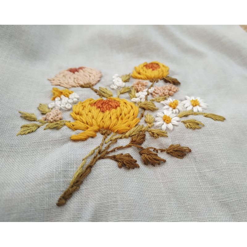 Set linen 2 lớp - Túi vải tái chế!