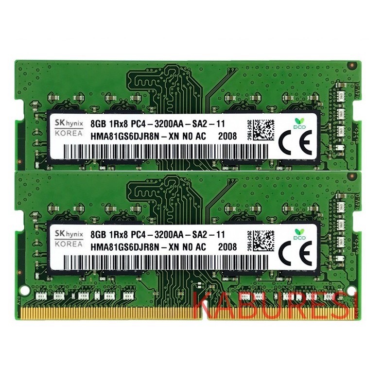 Ram Laptop DDR4 8GB SK Hynix 3200MHz HMA81GS6DJR8N-XN