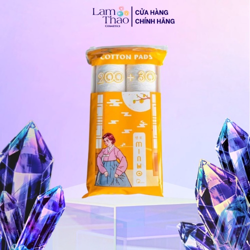 Bông Tẩy Trang Minho Cotton Pads