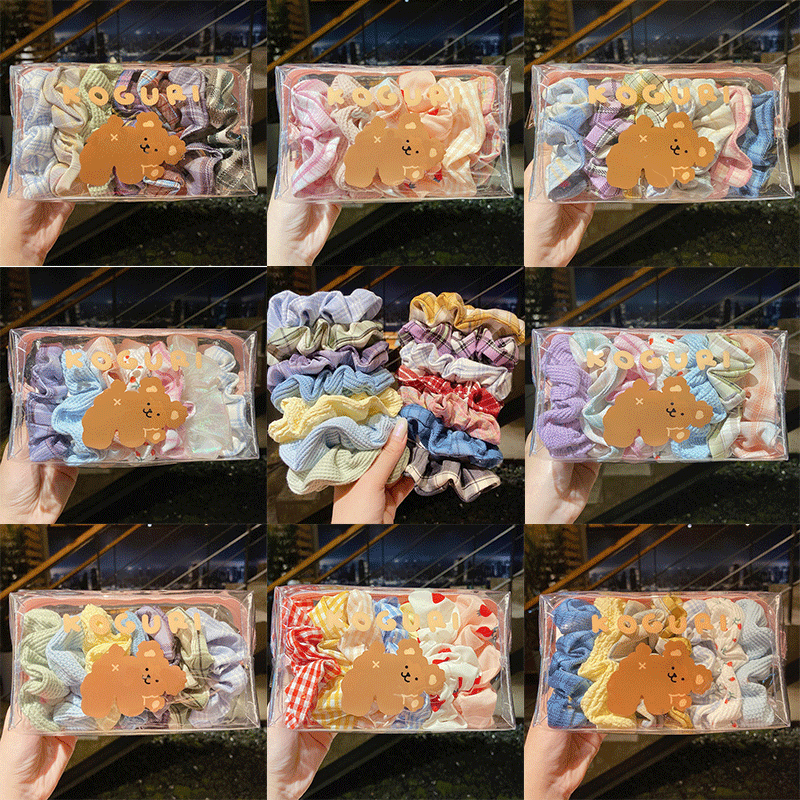 Dây cột tóc kiểu dáng đơn giản trẻ trung xinh xắn