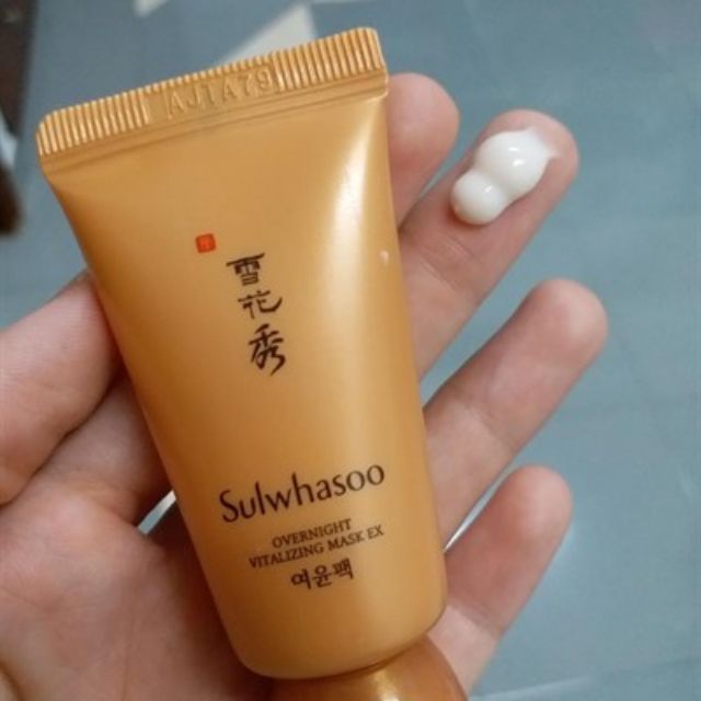 15ML- Mặt nạ ngủ Sulwhasoo Overnight Vitalizing Mask EX