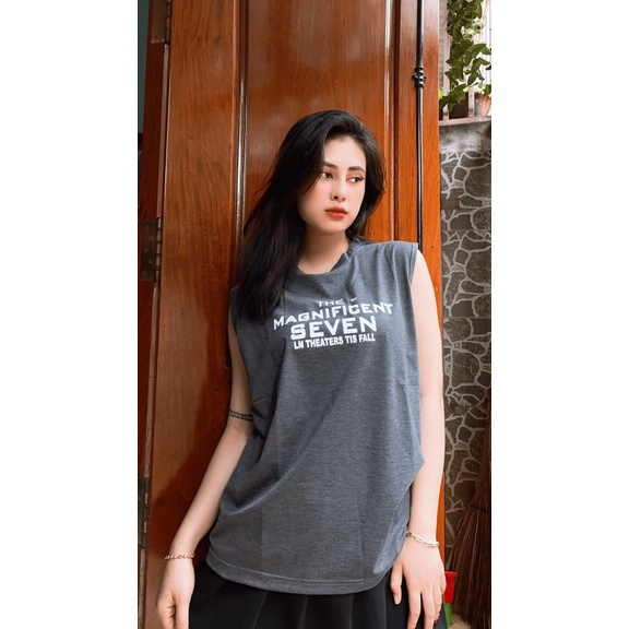 ÁO THUN BA LỖ UNISEX FORM RỘNG SÁT NÁCH CÁ TÍNH  - ĐĂNG QUANG FASHION