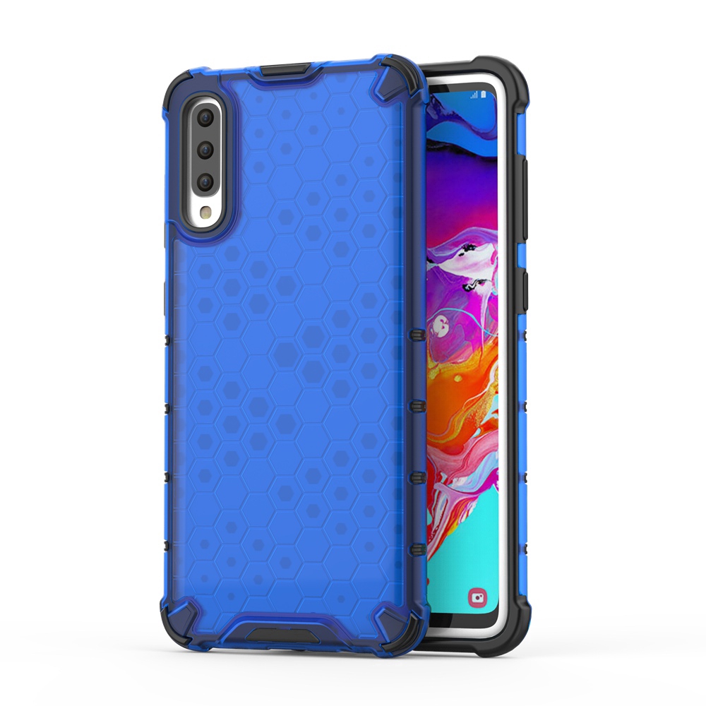 Ốp điện thoại TPU PC cứng chống sốc kiểu armor cho Samsung Galaxy A10 A20 A30 A40 A50 A70 A7 2018