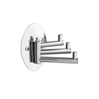 INOX304 MÓC TREO QUẦN ÁO 3 CHẤU GẠT MÓC TREO ĐỒ 3 CHẠC