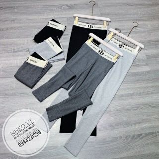 [MẪU MỚI]Quần LEGGING Len Tăm Cạp BUTBERRL (Ảnh Thật 100%)