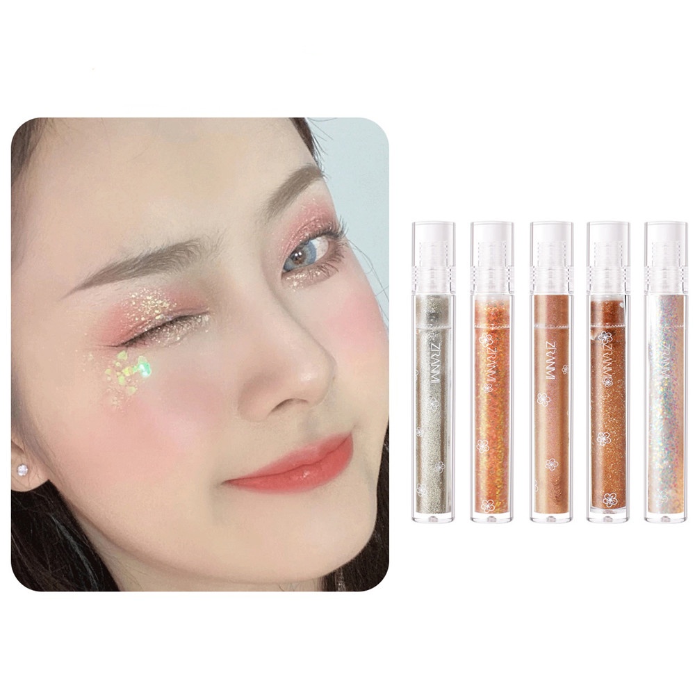 Phấn Mắt Dạng Lỏng Một Màu Ánh Ngọc Trai Lấp Lánh Mềm Mịn