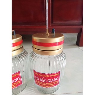 Bình Rót Rượu tự động thủy tinh