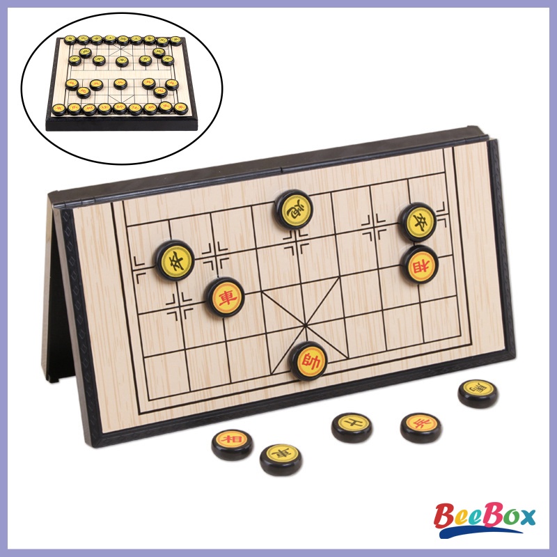 Chinese Chess Chinese Chess Game PVC Plastic Board Game for Two Players