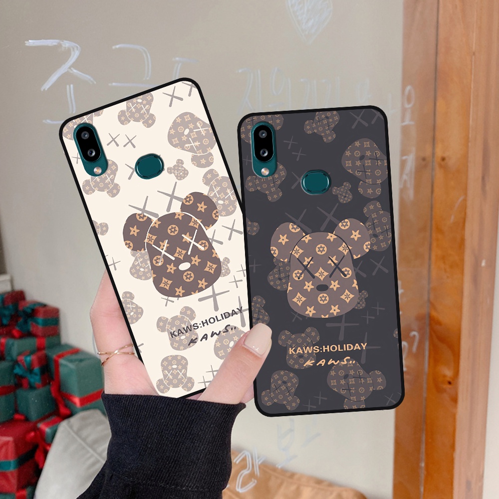 Ốp lưng Samsung A10s in hình họa tiết Mountain, Be@rbrick dễ thương (T13 - T18)