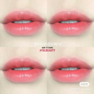 YSL Rouge Pur Couture Satin Radiance Lipstick 17 Rose Dahlia - Cam Hồng