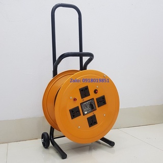 Rulo cuốn dây điện 50m,100m - ổ cắm điện kéo dài 100m