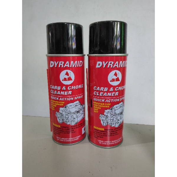 Xịt chế hoà khí Dyramid 450g cho ô tô và xe máy