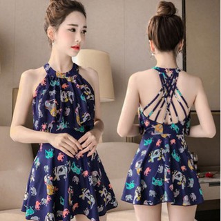 Đồ Bơi Nữ Dạng Váy- Bikini 1 Mảnh Kín Đáo