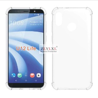 Ốp lưng silicon trong suốt cho HTC U12 Life