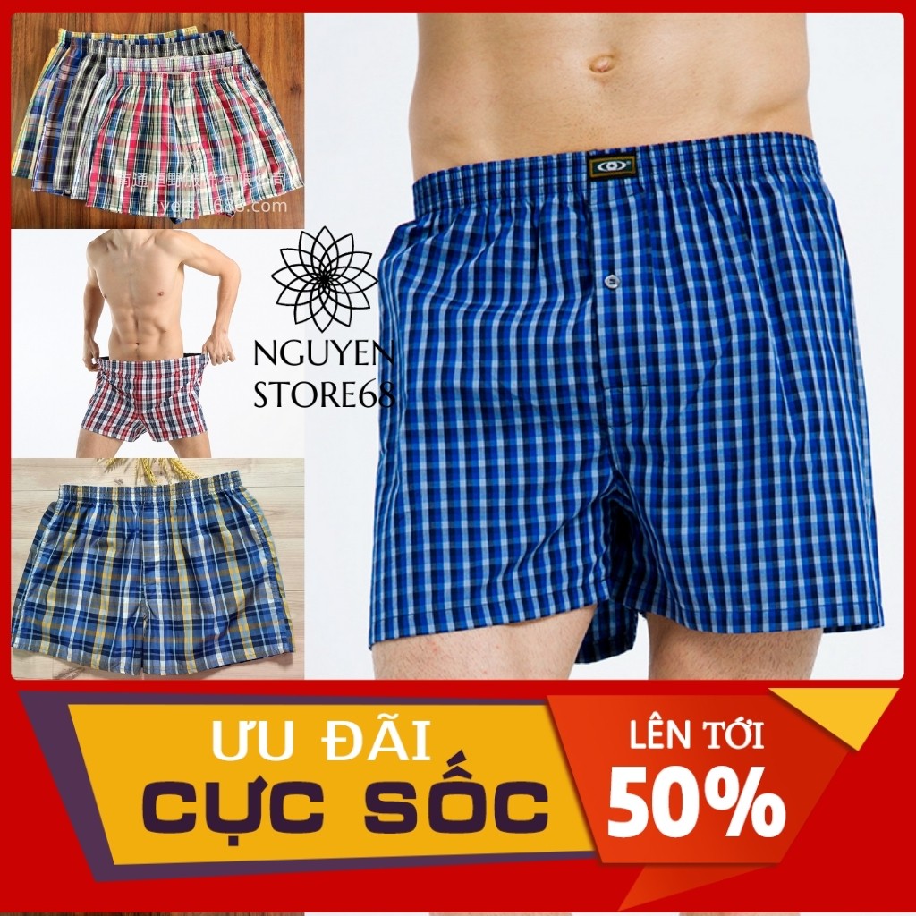 Quần Đùi Nam lưng Thun sợi polyeste thoáng khí, Mặc Ngủ Thoải Mái, Chất Lượng. | BigBuy360 - bigbuy360.vn