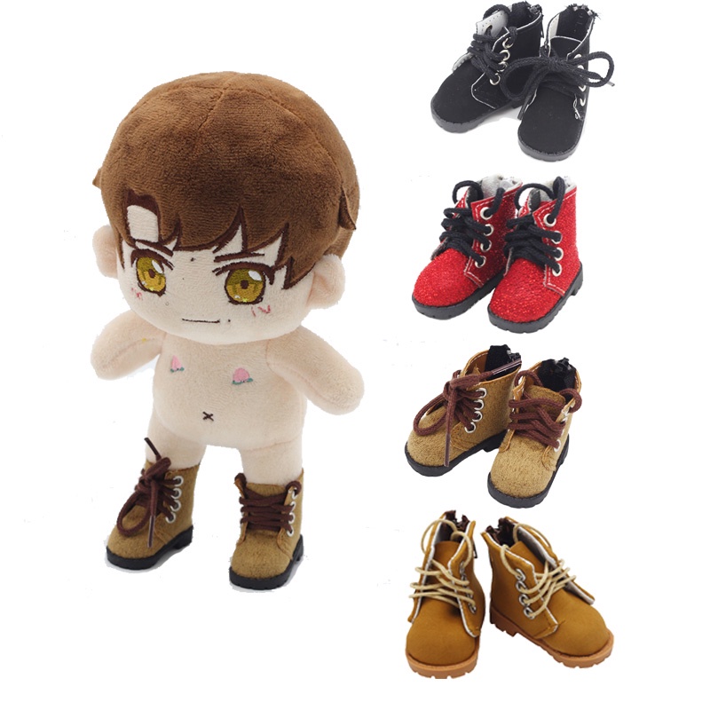 Phụ kiện giày bốt cho búp bê BJD20cm tỉ lệ 1/6