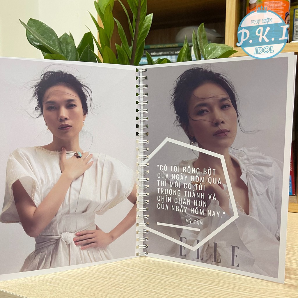 Bộ Photobook Album ảnh Về Họa Mi Tóc Nâu Mỹ Tâm 2021 - QUÀ TẶNG V-POP