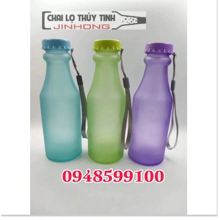 CHAI THUỶ TINH MÀU 350ML DÂY
