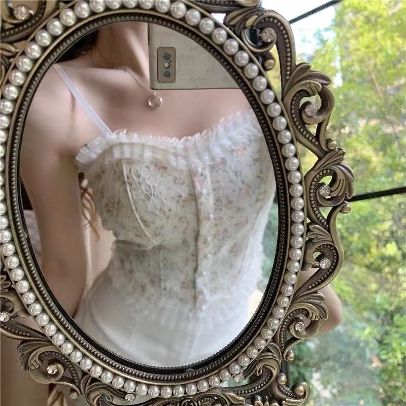 COZOK Áo Tank Top Sát Nách Phối Ren Thời Trang Quyến Rũ Cho Nữ