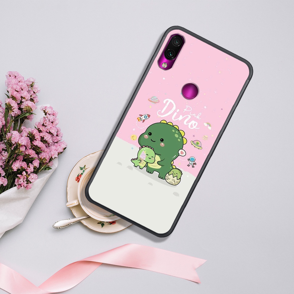 [HOT]ỐP XIAOMI REDMI NOTE 5/5 PRO - NOTE 6/6 PRO - NOTE 7/7 PRO - REDMI 7  , IN HÌNH KHỦNG LONG CHIBI SIÊU DỄ THƯƠNG.