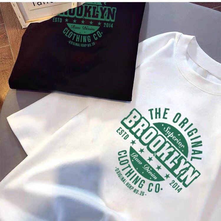 Áo phông Oversize Brooklyn, JACKLANE, Áo cộc tay Unisex Jack Lane