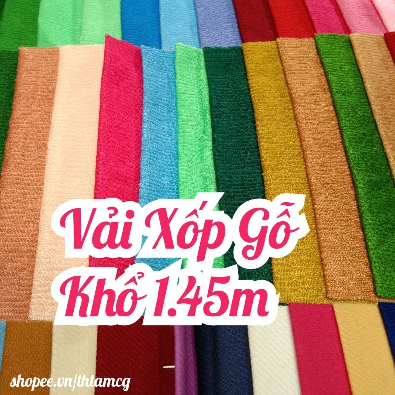 Vải Làm Màn Sân Khấu Khăn Trải Bàn Đám Cưới Khổ Rộng 1.45m | Nhiều Màu Lựa Chọn