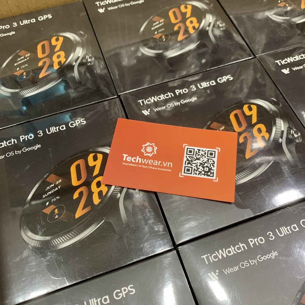 Đồng hồ Ticwatch Pro 3 Ultral GPS quốc tế | Wear OS có Tiếng Việt chip 4100 chính hãng 100% | Bảo hành 12 tháng
