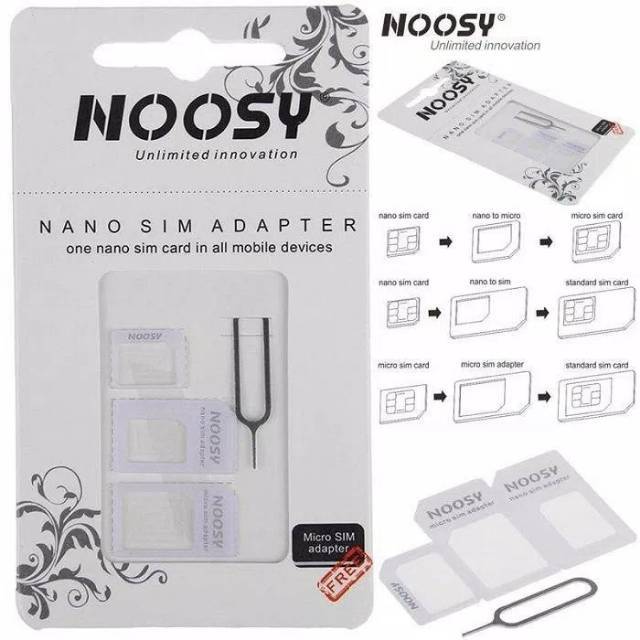 Bộ Chuyển Đổi Sim Nano Noosy Chất Lượng Cao